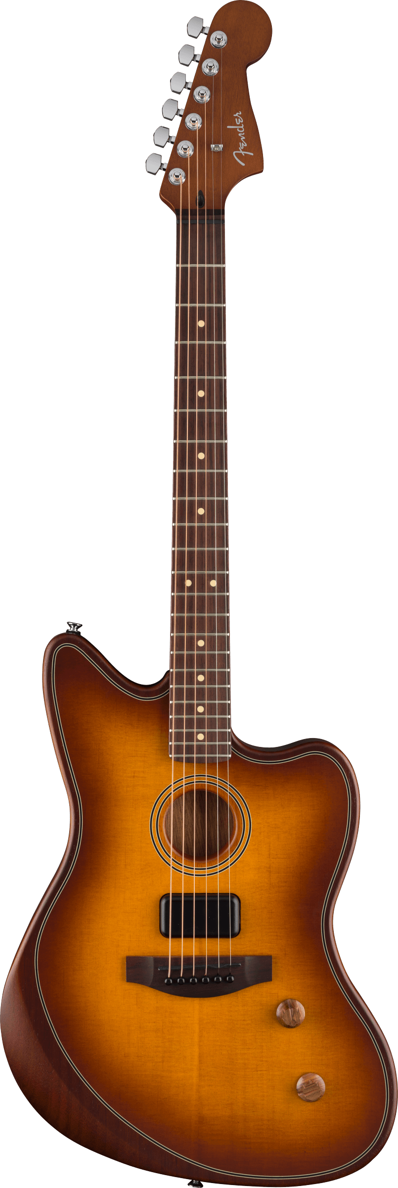 Fender Acoustasonic Standard Jazzmaster, Honey Burst Electro