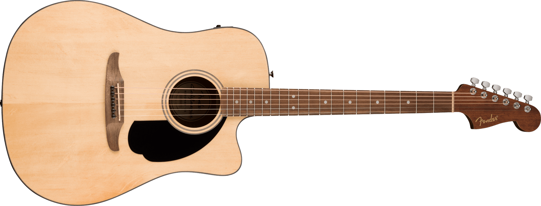 California Standard Redondo™ CE, Spruce Top, Black Pickguard, Natural - Fair Deal Music