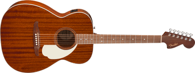 Fender California Standard Monterey E Sapele Top Ivory Pickguard Natural Sapele Electro-Acoustic Guitar - Fair Deal Music