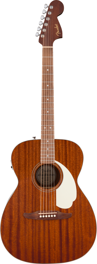 Fender California Standard Monterey E Sapele Top Ivory Pickguard Natural Sapele Electro-Acoustic Guitar - Fair Deal Music