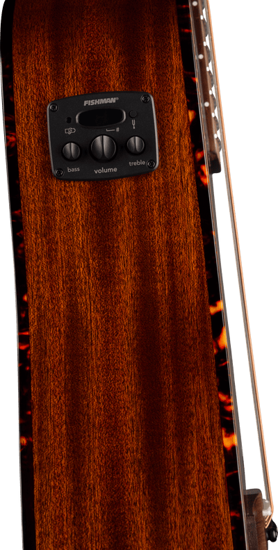 Fender California Deluxe Redondo™ Jr. E Mahogany, Walnut Fingerboard, Natural - Fair Deal Music