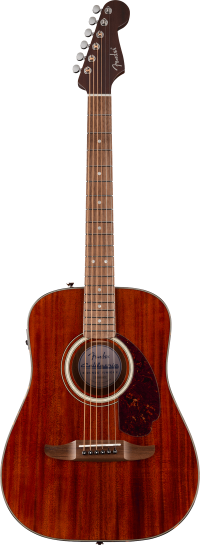 Fender California Deluxe Redondo™ Jr. E Mahogany, Walnut Fingerboard, Natural - Fair Deal Music