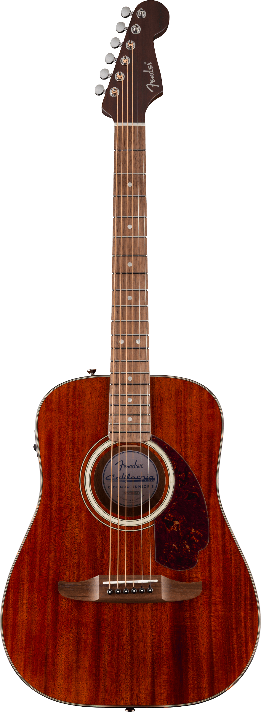 Fender California Deluxe Redondo™ Jr. E Mahogany, Walnut Fingerboard, Natural - Fair Deal Music