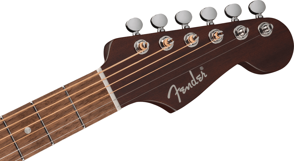 Fender California Deluxe Redondo™ Jr. E Mahogany, Walnut Fingerboard, Natural - Fair Deal Music