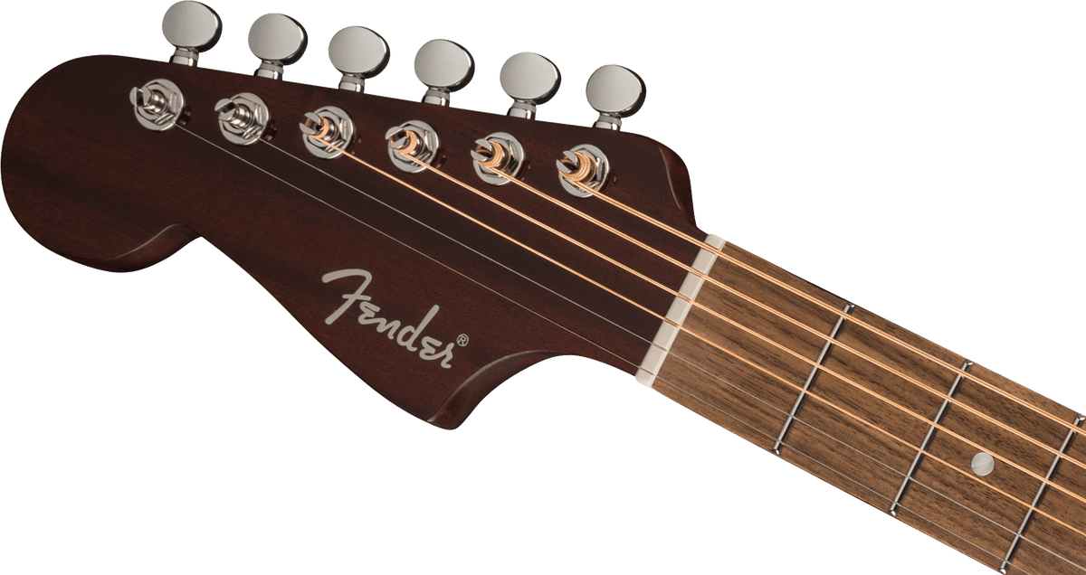 Fender California Deluxe Redondo™ CE Left-Handed, Walnut Fingerboard, Natural - Fair Deal Music