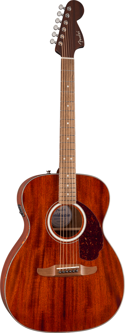 Fender California Deluxe Monterey™ E Mahogany, Walnut Fingerboard, Natural - Fair Deal Music
