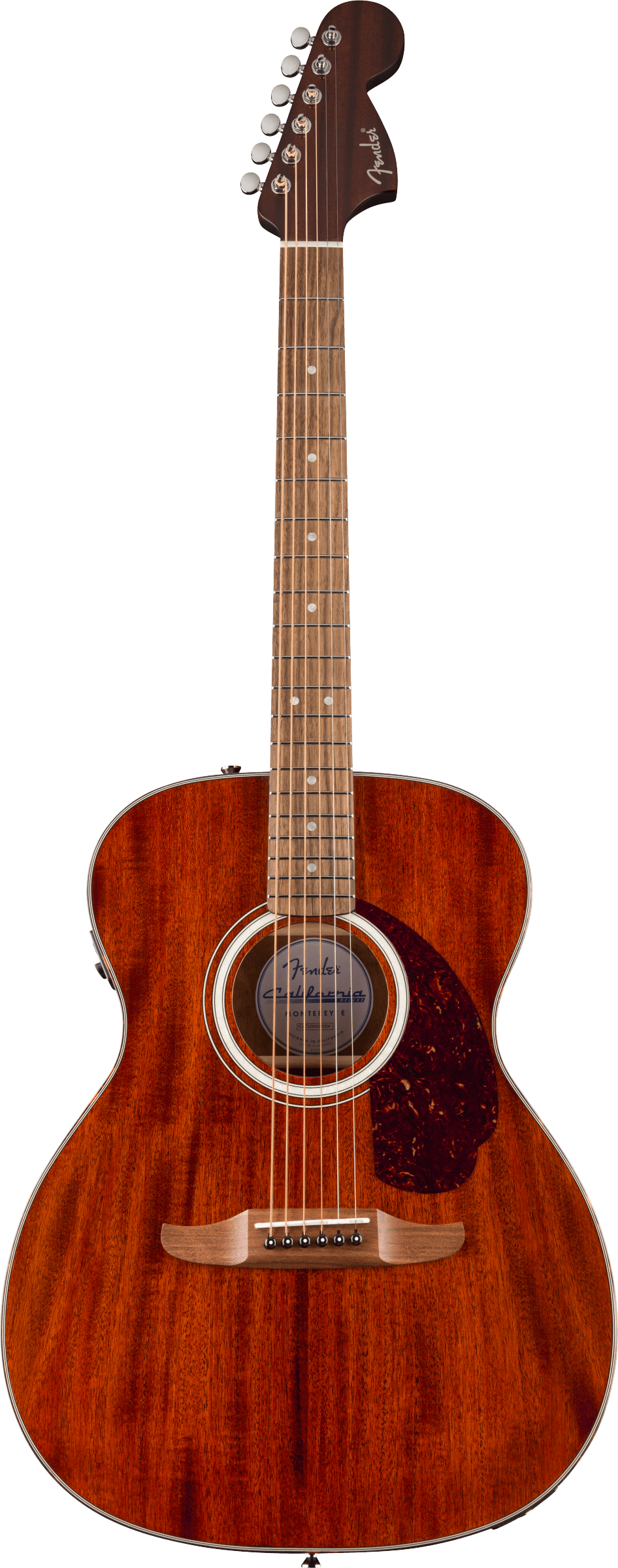 Fender California Deluxe Monterey™ E Mahogany, Walnut Fingerboard, Natural - Fair Deal Music