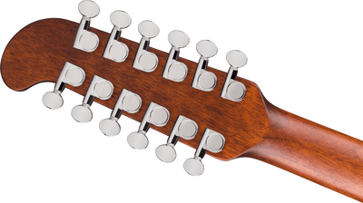 Fender California Deluxe Villager™ E, Walnut Fingerboard, Honey Sunburst - Fair Deal Music