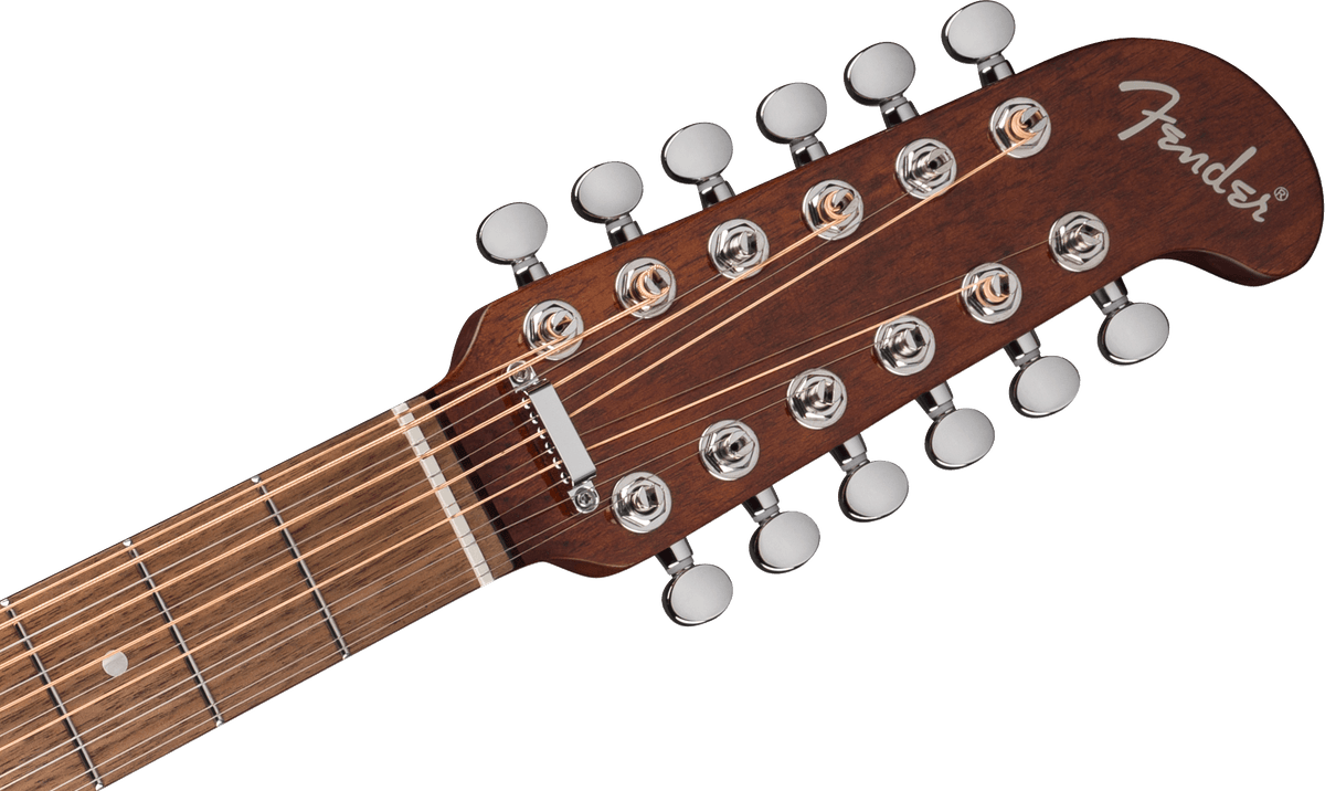 Fender California Deluxe Villager™ E, Walnut Fingerboard, Honey Sunburst - Fair Deal Music
