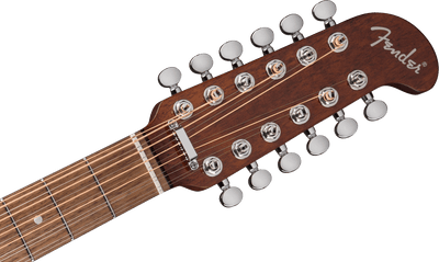 Fender California Deluxe Villager™ E, Walnut Fingerboard, Honey Sunburst - Fair Deal Music