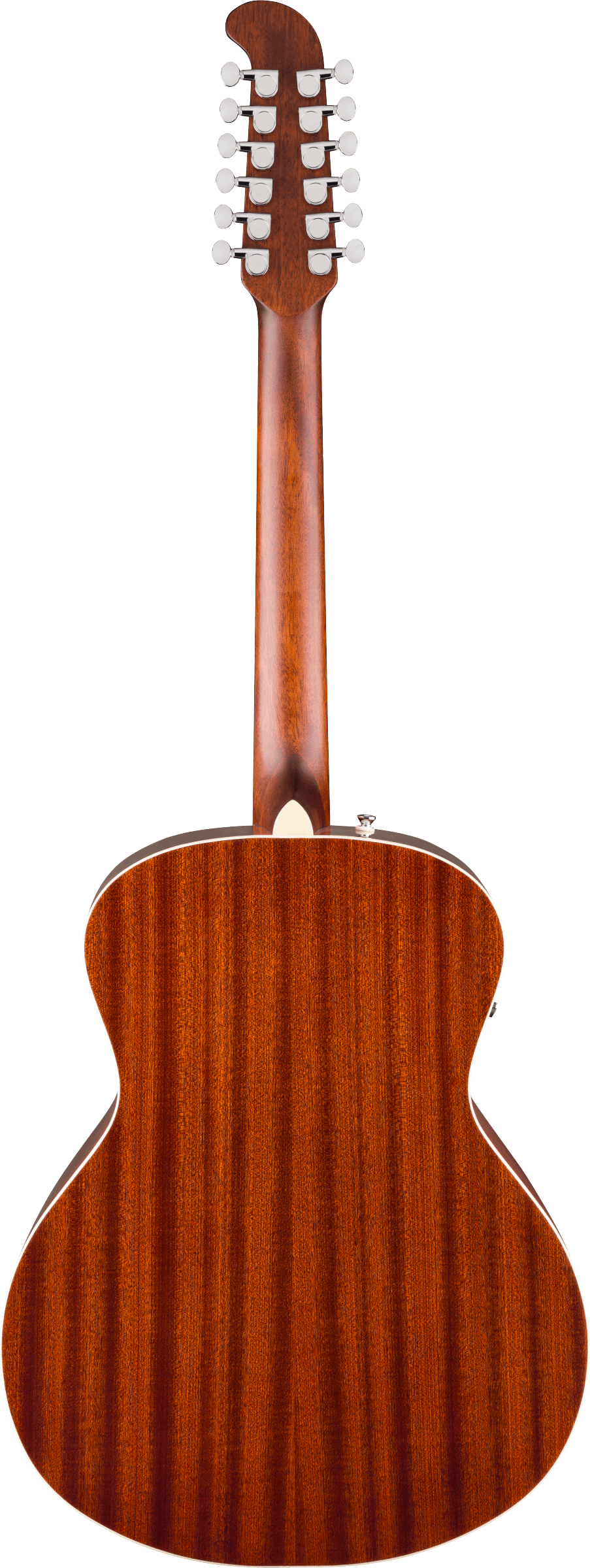 Fender California Deluxe Villager™ E, Walnut Fingerboard, Black - Fair Deal Music