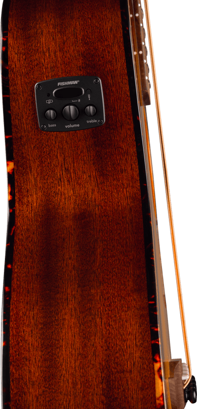 Fender California Deluxe Kingman™ Bass CE, Walnut Fingerboard, Honey Sunburst - Fair Deal Music