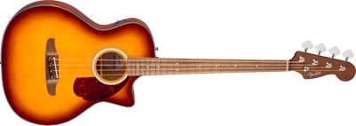 Fender California Deluxe Kingman™ Bass CE, Walnut Fingerboard, Honey Sunburst - Fair Deal Music