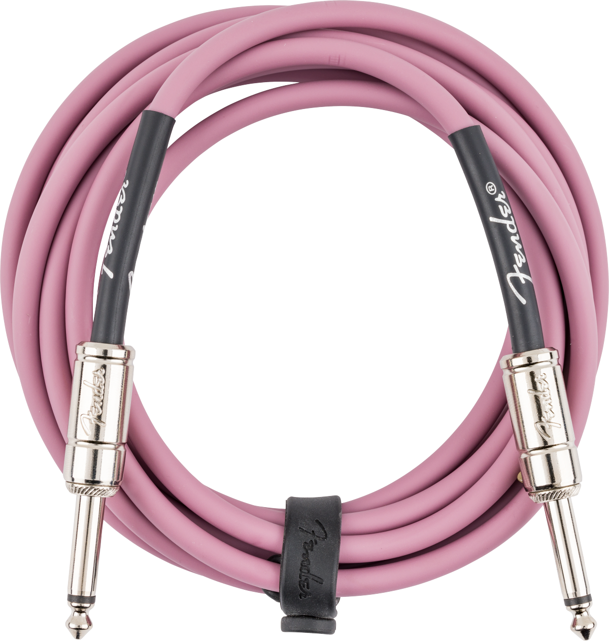Fender Contour Instrument Cable, 10ft Burgundy Mist - Fair Deal Music
