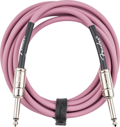 Fender Contour Instrument Cable, 10ft Burgundy Mist - Fair Deal Music