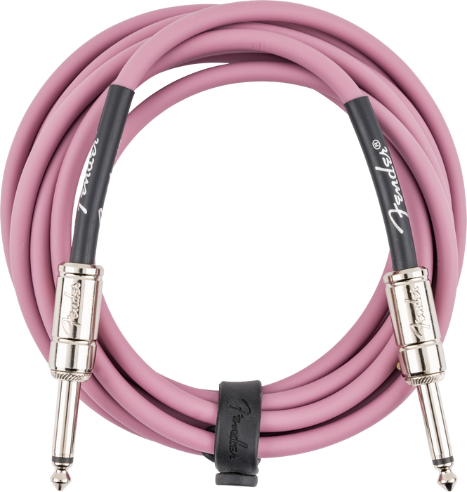 Fender Contour Instrument Cable, 10ft Burgundy Mist - Fair Deal Music