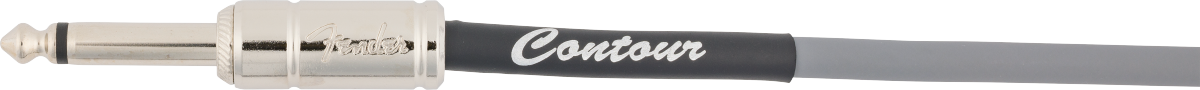 Fender Contour Series Instrument Cable, 18.6ft Inca Silver - Fair Deal Music