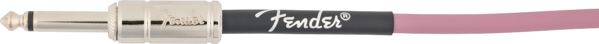 Fender Contour Series Instrument Cable, 18.6ft Burgundy Mist - Fair Deal Music