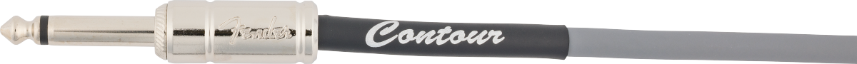 Fender Contour Series Coiled Instrument Cable, 30ft Inca Silver - Fair Deal Music