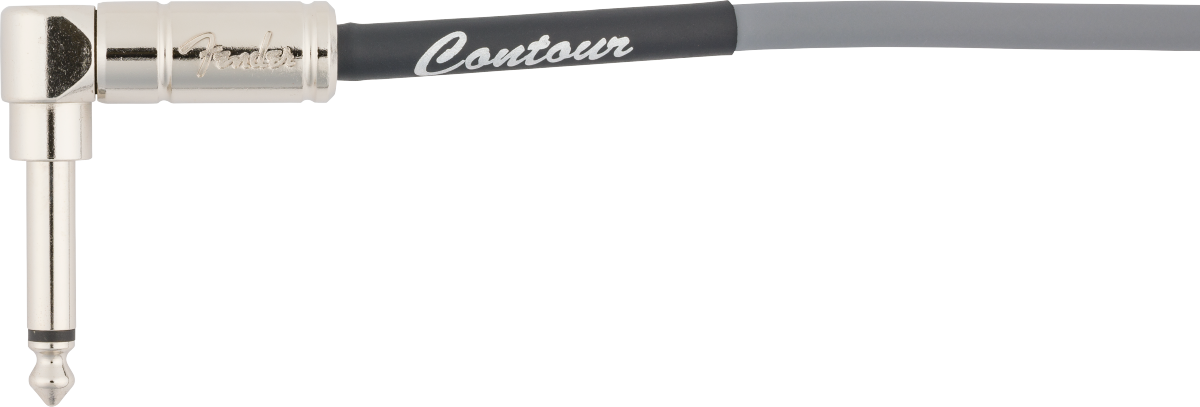 Fender Contour Series Coiled Instrument Cable, 30ft Inca Silver - Fair Deal Music