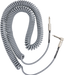 Fender Contour Series Coiled Instrument Cable, 30ft Inca Silver - Fair Deal Music