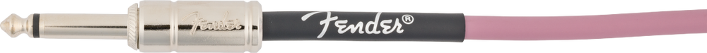 Fender Contour Series Coiled Instrument Cable, 30ft Burgundy Mist - Fair Deal Music