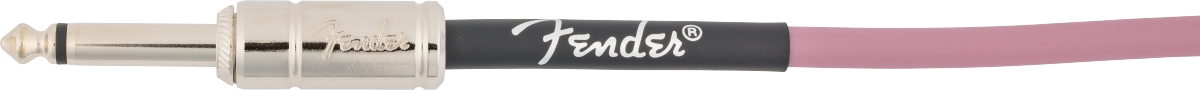 Fender Contour Series Coiled Instrument Cable, 30ft Burgundy Mist - Fair Deal Music