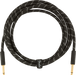 Fender Deluxe Series 10' Instrument Cable, Straight / Straight, Black Tweed - Fair Deal Music