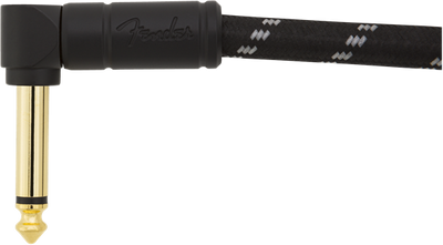 Fender Deluxe Series Instrument Cable 3' in Black - Fair Deal Music