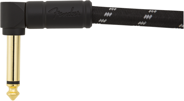 Fender Deluxe Series Instrument Cable 3' in Black - Fair Deal Music