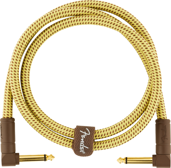 Fender Deluxe Series Instrument Cable 3' in Tweed - Fair Deal Music