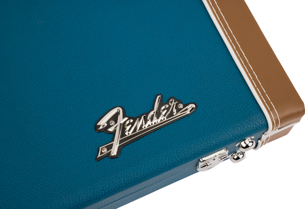 Fender Classic Series Wood Case - Strat / Tele, Lake Placid Blue - Fair Deal Music