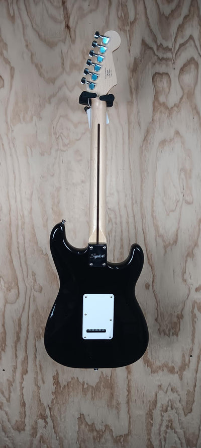 Squier Sonic Stratocaster Electric Guitar Left Handed, Black, Open Box - Fair Deal Music