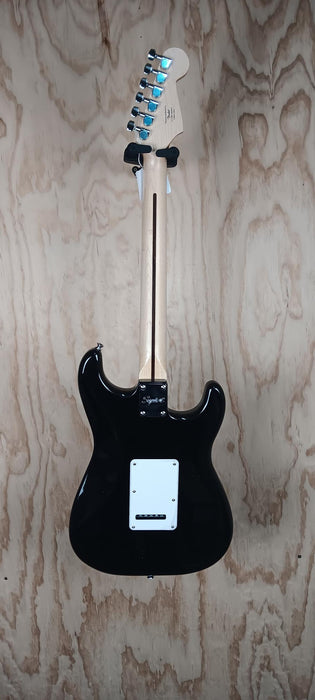 Squier Sonic Stratocaster Electric Guitar Left Handed, Black, Open Box - Fair Deal Music