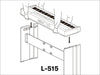 Yamaha L-515B Wooden Stand for P-525B Piano Black - Fair Deal Music