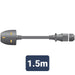 Mercury UK Mains Power Lead IEC 10A Black - 1.5m - Fair Deal Music