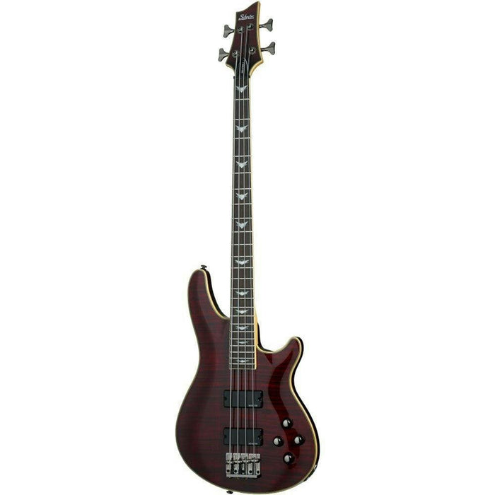 Schecter Omen Extreme-4 Bass Guitar in Black Cherry - Fair Deal Music