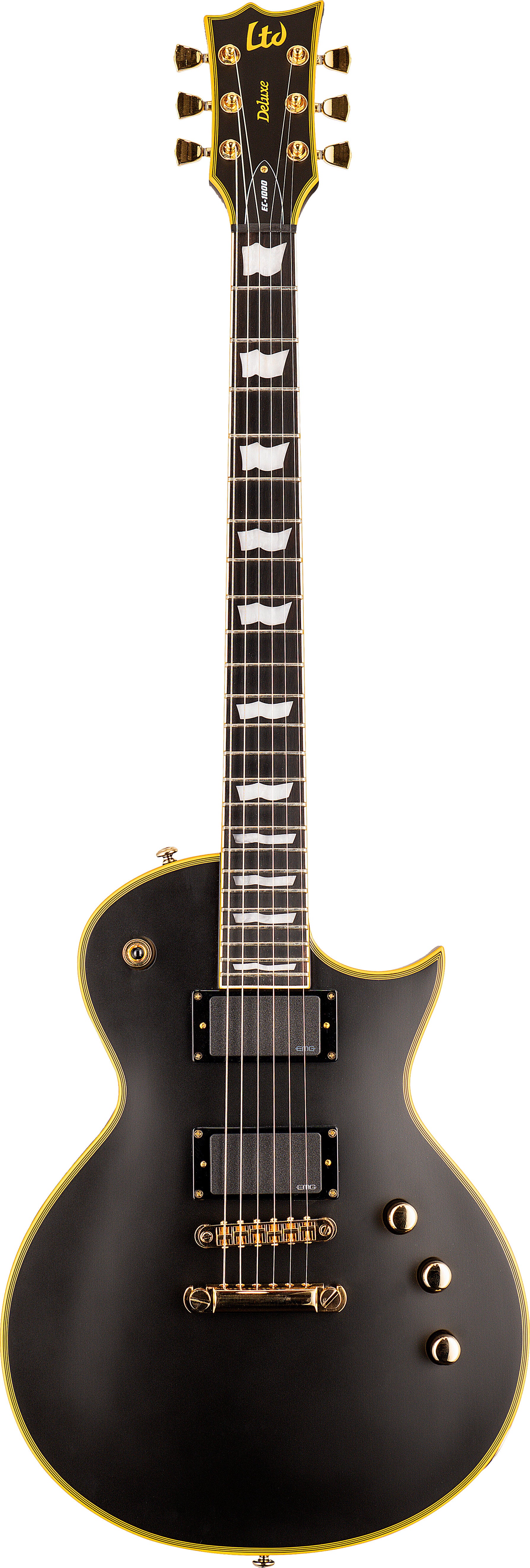 ESP LTD EC-1000, Vintage Black, EMG - Fair Deal Music