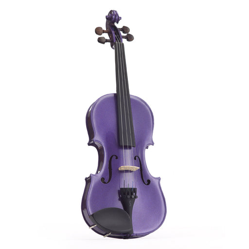 Harlequin by Stentor 3/4 Violin in Metallic Purple with Case & Bow - Fair Deal Music