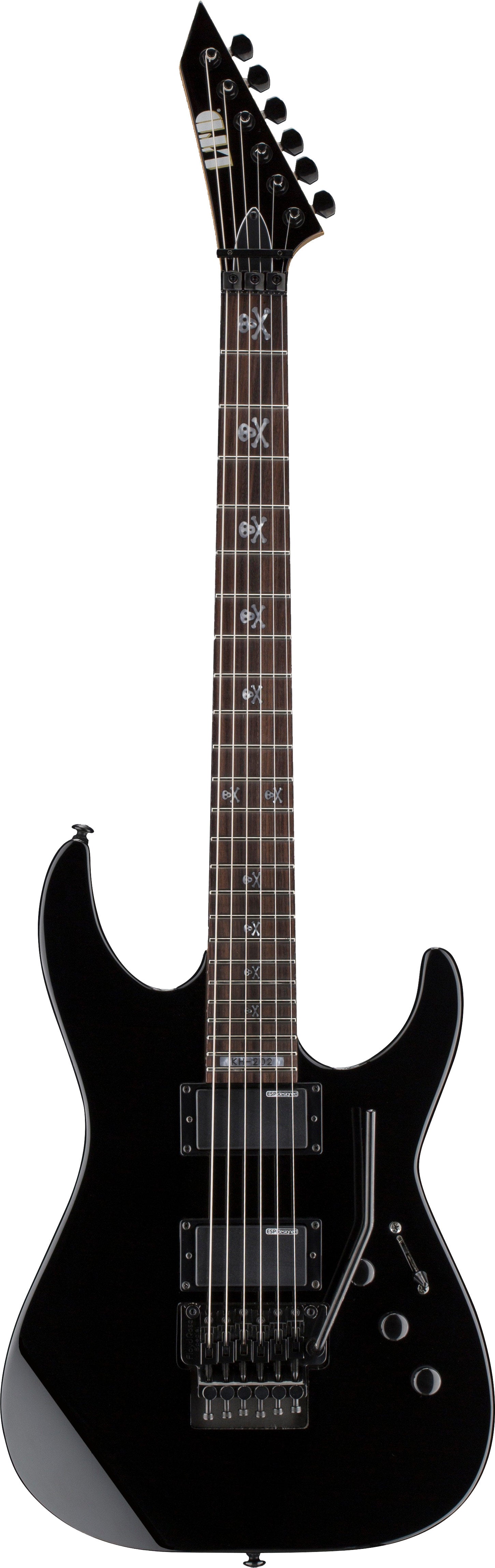 ESP LTD KH-202 Kirk Hammett Signature, Black - Fair Deal Music