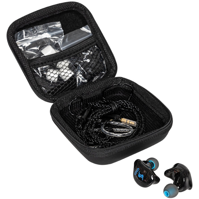 Stagg SPM-435 BK In-Ear Stage Monitors - Black - Fair Deal Music