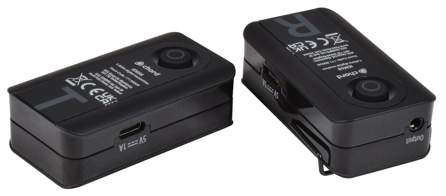 Chord IEM58 Compact 5.8GHz In-Ear Monitoring System - Fair Deal Music
