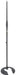 Chord Straight Adjustable Microphone Stand with Cast Iron Base - Fair Deal Music