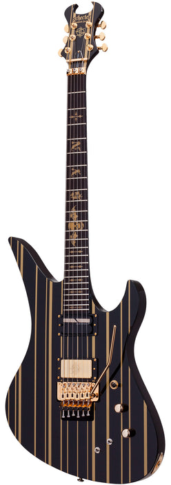 Schecter Synyster Gates Custom S w USA p/u Black/Gold - Fair Deal Music