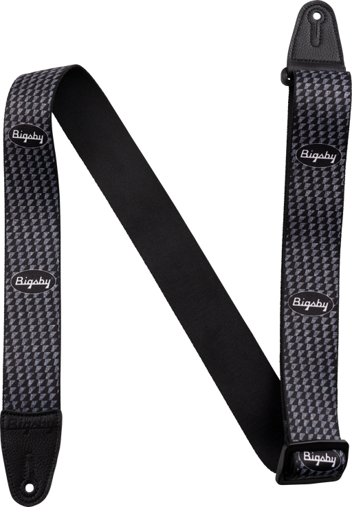 Bigsby Hounds Tooth Strap, Black, 2" - Fair Deal Music
