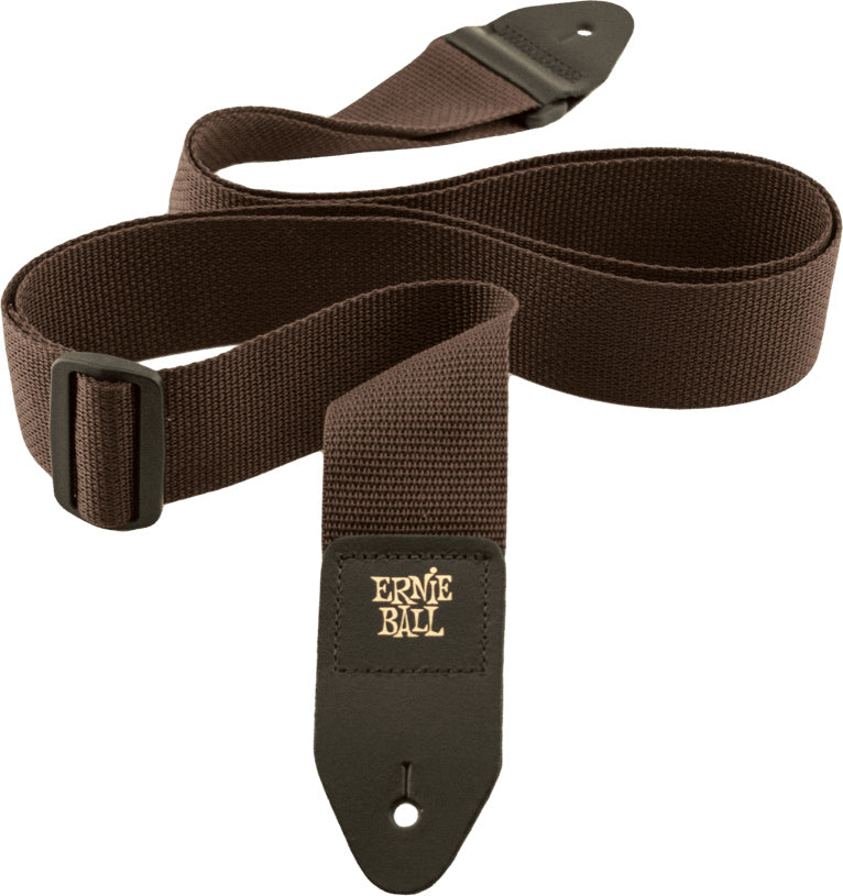 Ernie Ball Polypro Guitar Strap Brown - Fair Deal Music