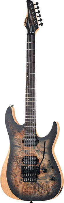 Schecter Reaper 6 FR Electric Guitar ,Charcoal Burst - Fair Deal Music