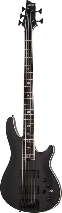 Schecter SLS Elite-5 Evil Twin, Satin Black