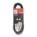 Stagg STC6P 6M/20FT Twin 1/4" Jack to Jack Cable - Fair Deal Music
