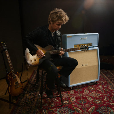 Marshall 1959BJA Billie Joe Armstrong Signature Head, Baby Blue